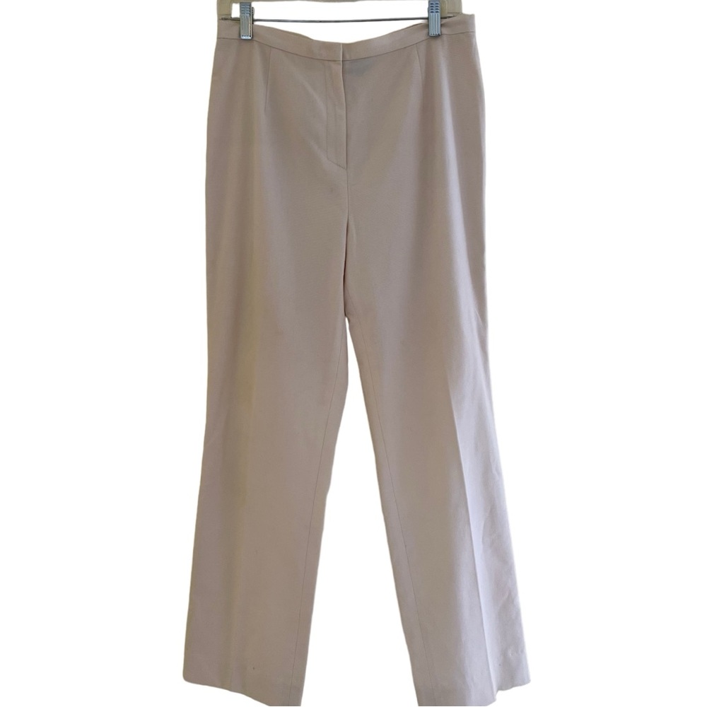 Doncaster Collection Cream Cotton Blend Trouser 10